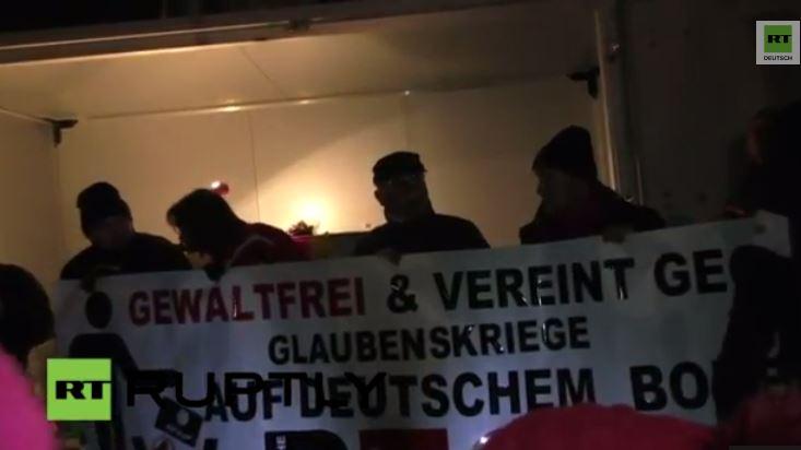 LIVE: PEGIDA Demonstration in Dresden