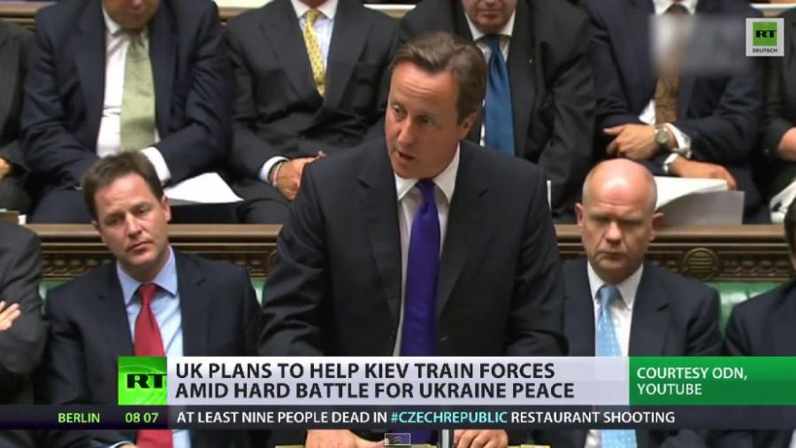 David Camerons Ukrainekurs - Krieg statt diplomatischer Lösung?