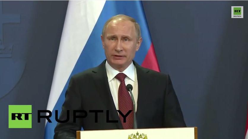 Putin: Nach unseren Informationen liefert der Westen bereits Waffen an Ukraine