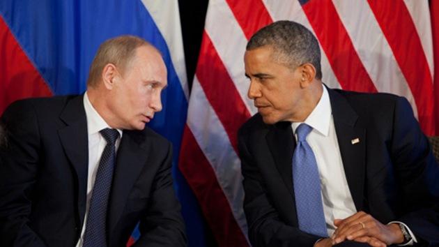 Telefonat zwischen Obama und Putin: Notwendigkeit friedlicher Lösung im Donbass