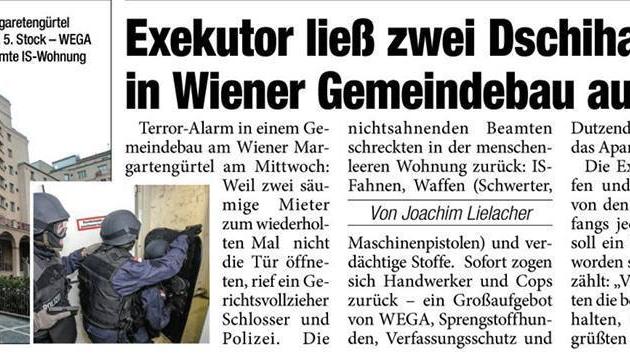 Voll im Trend? Österreichische Zeitung erdichtet Dschihadisten-Story