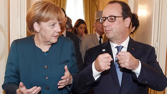 Kreml bestätigt: Hollande und Merkel reisen nach Kiew und Moskau, um Lösung im Ukraine-Konflikt zu finden