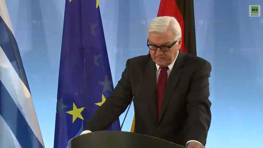 Außenminister Steinmeier trifft seinen griechischen Amtskollegen Nikos Kotzias