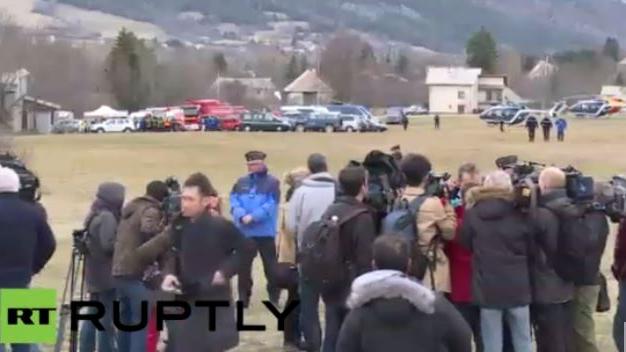 Live: Bergung des Germanwings-Flugzeuges in den französischen Alpen