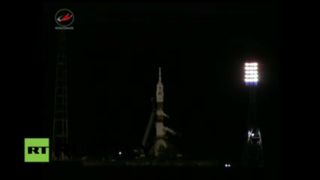 Live: Start zur ISS der Expedition 43 mit dem Versprechen den Weltrekord zu brechen