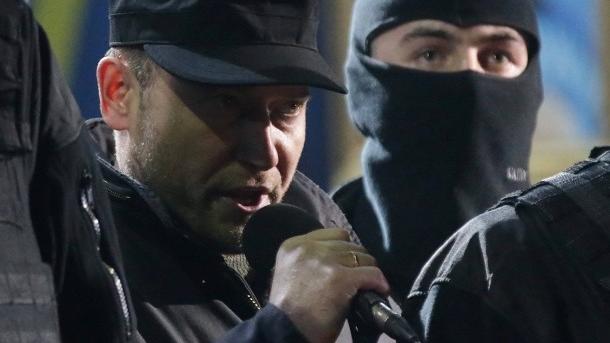 Führer des Rechten Sektors soll Berater des ukrainischen Generalstabs werden