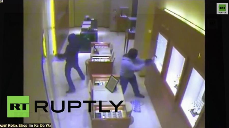 KaDeWe Raubüberfall - Polizei veröffentlicht Video