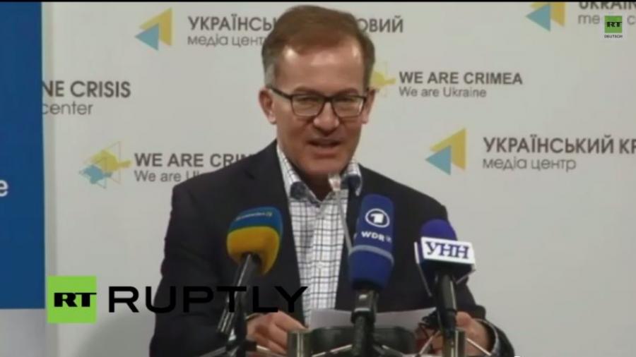 Live: OSZE Bebachtermission der Ukraine hält Pressekonferenz in Kiew