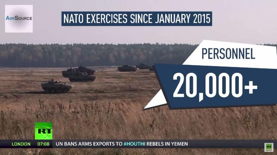 Massive Zunahme von NATO-Manövern in Osteuropa und West-Medien sprechen von "russischer Aggression"