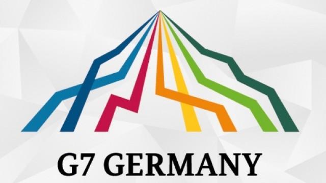 Live G7: Pressekonferenz Steinmeiers und Gästeempfang im Rathaus der Hansestadt Lübeck