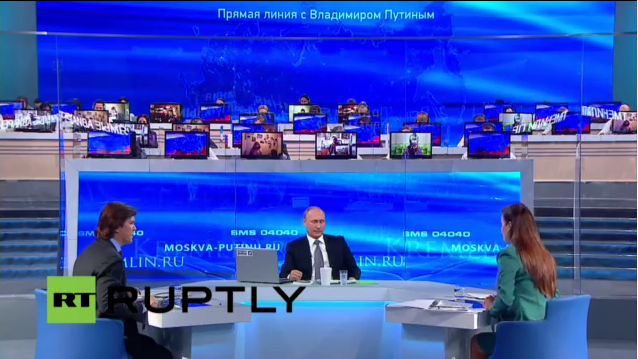 Zusammenfassung: „Der direkte Draht" - Putin steht der russischen Bevölkerung Rede und Antwort
