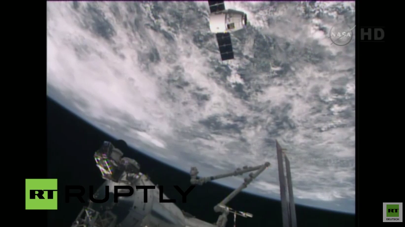 Live: Raumkapsel bringt Lebensmittel und Ausrüstung zur ISS