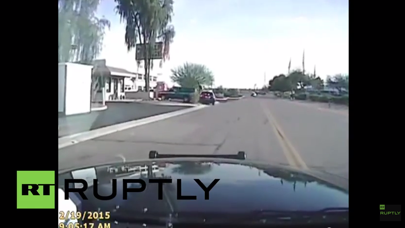 Nächster Polizeiskandal: Video eines „Räuberfangs" in den USA - Gas geben und umnieten