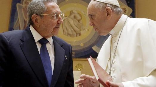 Kuba vor neuer Wende? Castro trifft Papst Franziskus und gelobt Rückkehr zur Kirche