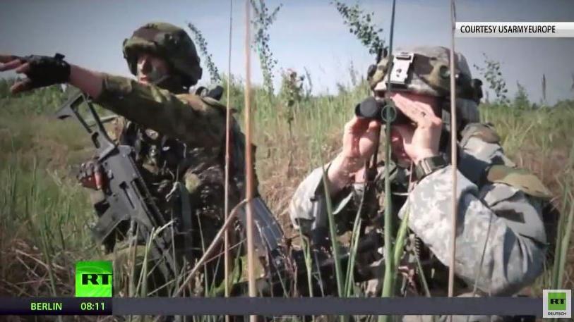 "Der Feind steht im Osten" - Bisher größtes NATO-Manöver vor russischer Grenze