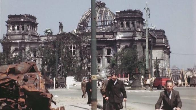 Einzigartiges Farbfilmmaterial zeigt ein apokalyptisches Berlin im Juli 1945