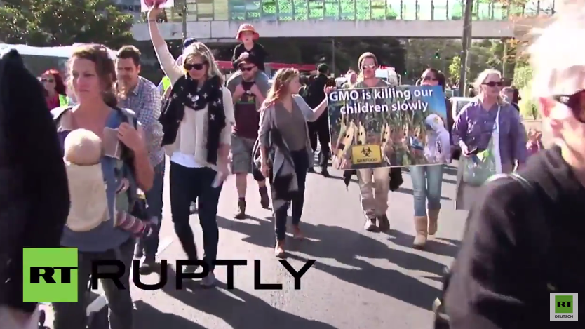 Jährlicher internationaler Protestmarsch gegen Monsanto auch in Australien