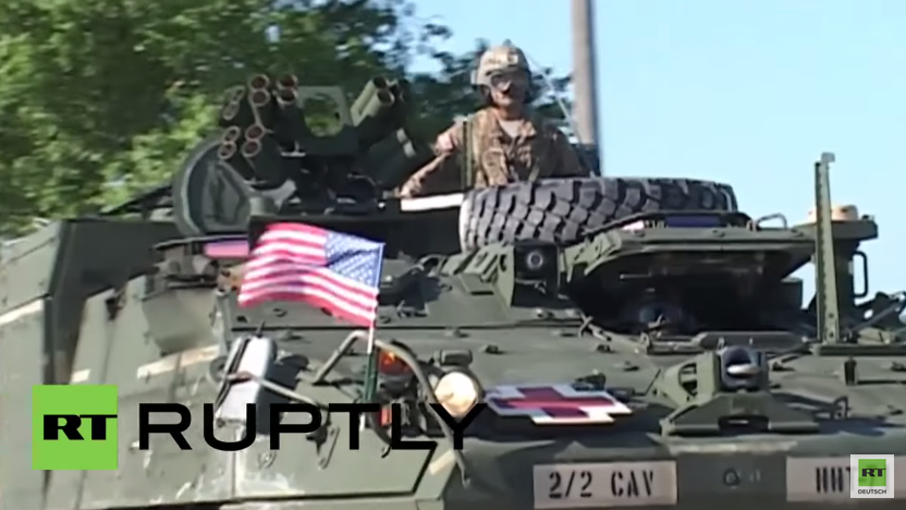 Rumänien: US Truppen starten Auftakt zum „Kavallerie Marsch"