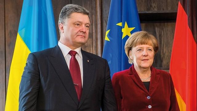 Live: Merkel und Poroschenko geben gemeinsame Pressekonferenz in Berlin