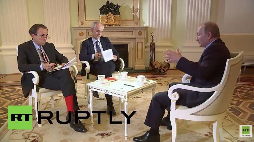 Putin im Interview: Nur ein Verrückter kann sich vorstellen, dass Russland die NATO angreift