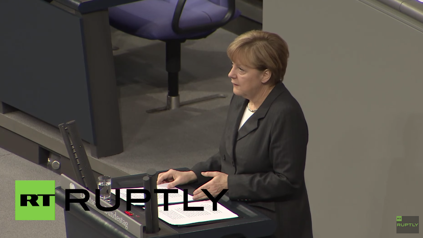 Live: Bundeskanzlerin Merkel gibt Regierungserklärung