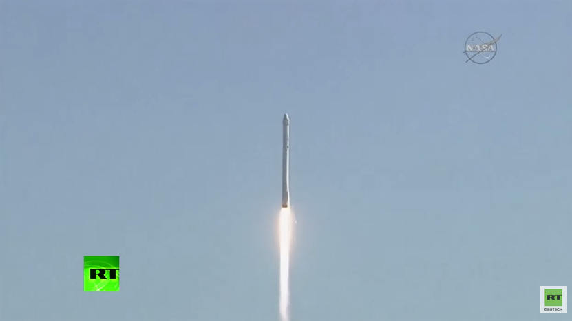 Trägerrakete auf dem Weg zur ISS explodiert