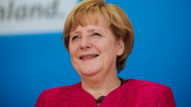 Live: Angela Merkel hält Rede beim Wirtschaftstag 2015