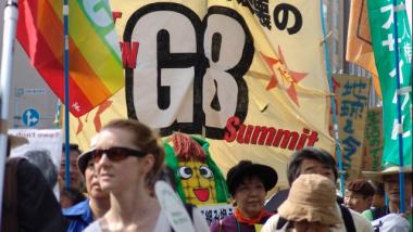 Live: Protest in Garmisch-Partenkirchen gegen den G7-Gipfel