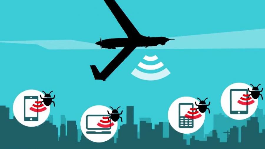 Big Brother im Himmel? WikiLeaks: US-Drohnen versenden großflächig Spionagesoftware auf Computer und Mobiltelefone