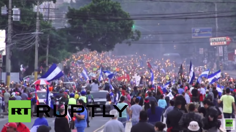 Honduras: „Marsch der Fackeln" gegen US-Einmischung