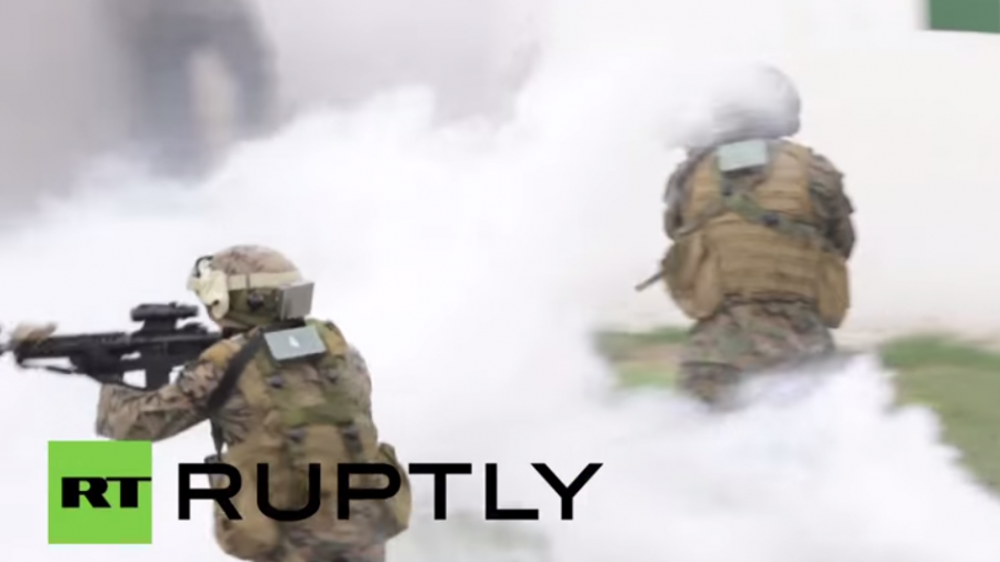 Ukrainische und US-Soldaten in vollem Einsatz bei NATO-Übung „Schneller Dreizack"