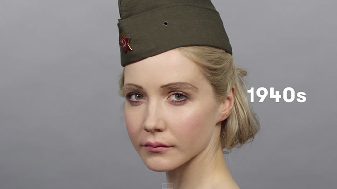 Wandel der russischen Haarmode im Laufe eines Jahrhunderts in Video verewigt