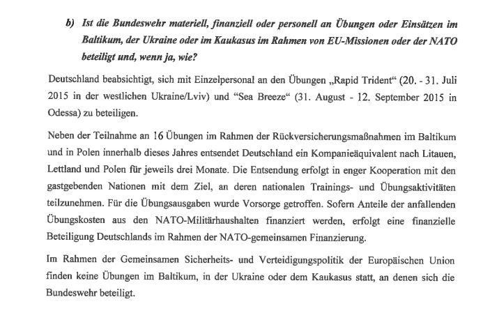 „Partnerschaft für den Frieden“ - Bundeswehr nimmt an zwei Militärmanövern in der Ukraine teil