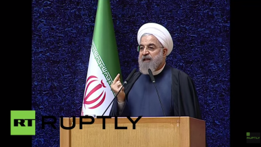 Live: Iranischer Präsident Rouhani kommentiert historisches Atomabkommen