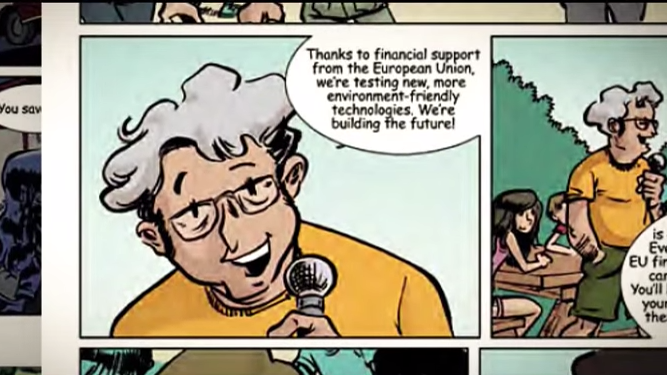 "EU ein großer Erfolg" - Brüssel lässt Propaganda-Comics für Kinder drucken