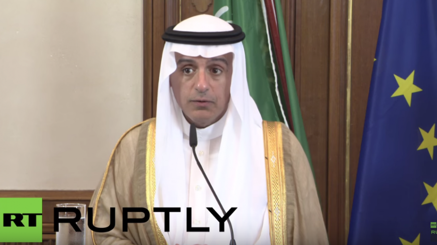 Saudischer Außenmister in Berlin: Je schneller Assad geht, desto eher wird Chaos in Syrien vermieden