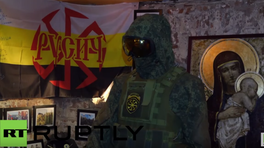 Russland: Artefakte des Ukraine-Konflikts im Museum "Novorussia" ausgestellt