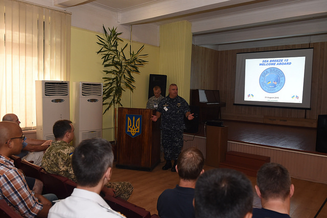"Für Vertrauen und mehr Sicherheit" - NATO-Manöver "Sea Breeze" hat mit deutscher Beteiligung in der Ukraine begonnen
