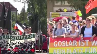 Samstag etliche Demonstrationen in Deutschland: Linke gegen Rechte – Pro-Asyl gegen Anti-Asyl