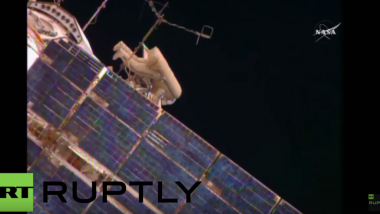 Russische Kosmonauten verlassen die ISS für einen Weltraumspaziergang
