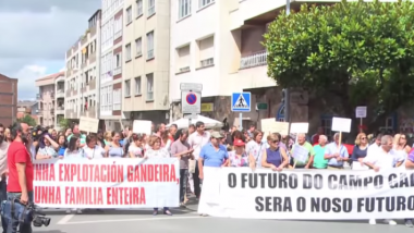 Jetzt gehen auch die spanischen Landwirte auf die Straße
