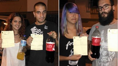 Spaniens absurdes Knebelgesetz schlägt erneut zu: 300 Euro Strafe für Cola-Trinken in der Öffentlichkeit