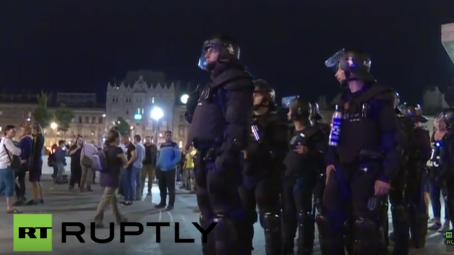Live vom Budapester Bahnhof in Ungarn
