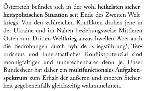 Strategische Analyse von Monika Donner: Für eine neue Sicherheitspolitik in Deutschland und Österreich