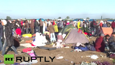 Live Aus Roszke Wo Tausende Fluchtlinge An Der Grenze Zu Serbien Ausharren Rt De