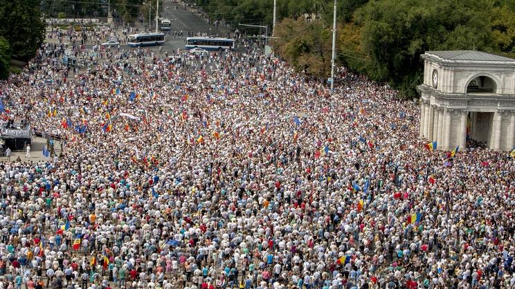 „Maidan II“ - Massendemonstrationen in Moldawien und wieso der Westen diesmal keine Euphorie zeigt