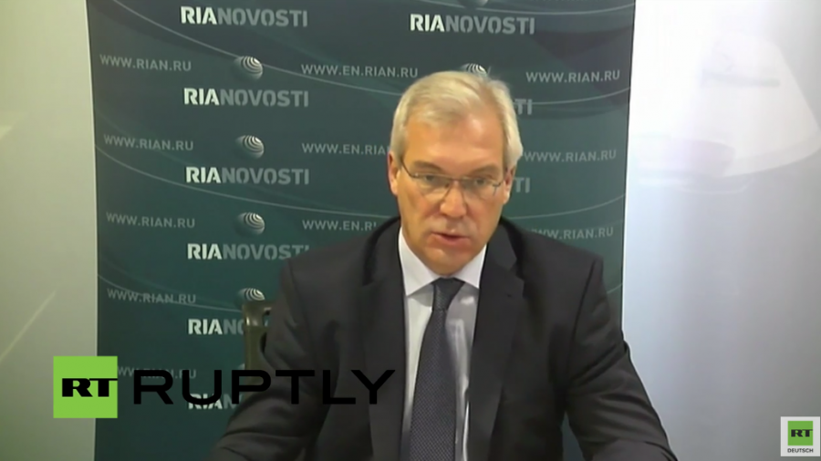 Live: Nach NATO-Treffen - Videokonferenz mit NATO-Botschafter Gruschko in Moskau