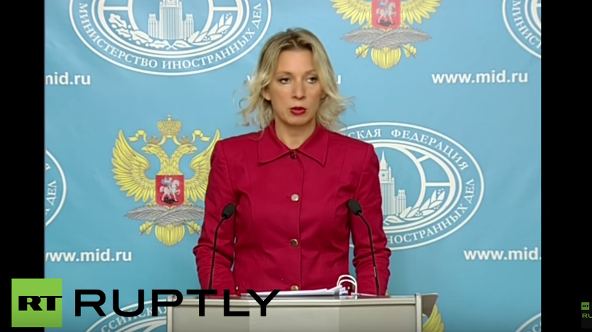Live: Wöchentliches Pressebriefing der Sprecherin des russischen Außenministeriums Zakharowa