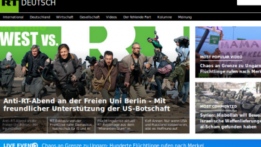 RT Deutsch präsentiert sich ab dem 29. Oktober im neuen Design