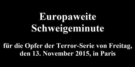 Live um 12 Uhr: Präsident Hollande und Premierminister Valls rufen europaweite Schweigeminute aus